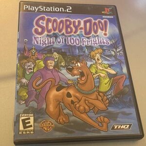 Scooby-doo night of 100 fright’s PlayStation 2 game good condition